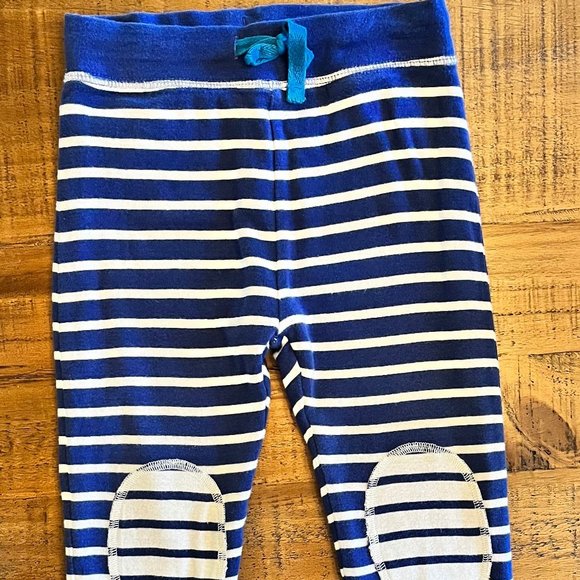 Boys Mini Boden Reversible Striped Pants Size 2-3 - Picture 1 of 3